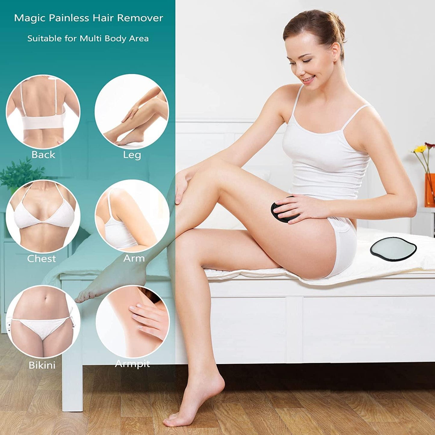 Nano Crystal Epilator Smärtfri Hårborttagare Generic