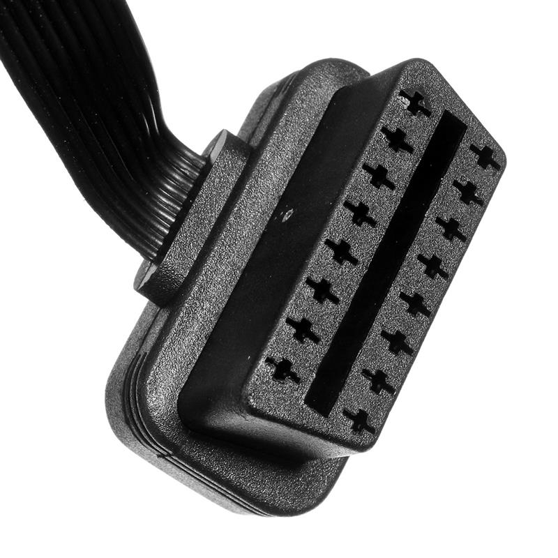 1x2 OBD2 OBDII Splitter förlängningskabel 1x hane 2x hona Generic