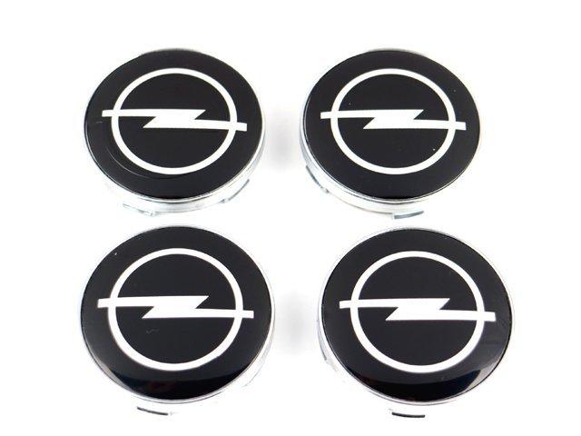 Opel02 - 60MM 4-pack Centrumkåpor Opel Generic