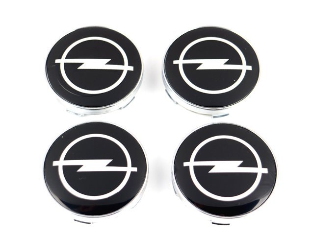 Opel02 - 60MM 4-pack Centrumkåpor Opel Generic