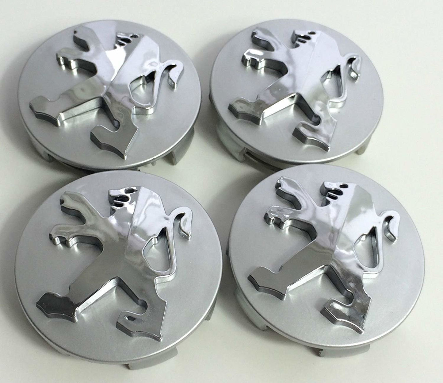 Peg01 - 60MM 4-pack Centrumkåpor Peugeot Generic