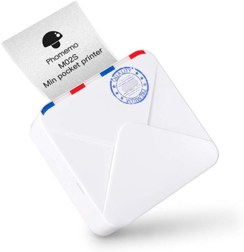 Phomemo M02S Termo Photo Skrivare 300dpi Med 7 Rullar Generic