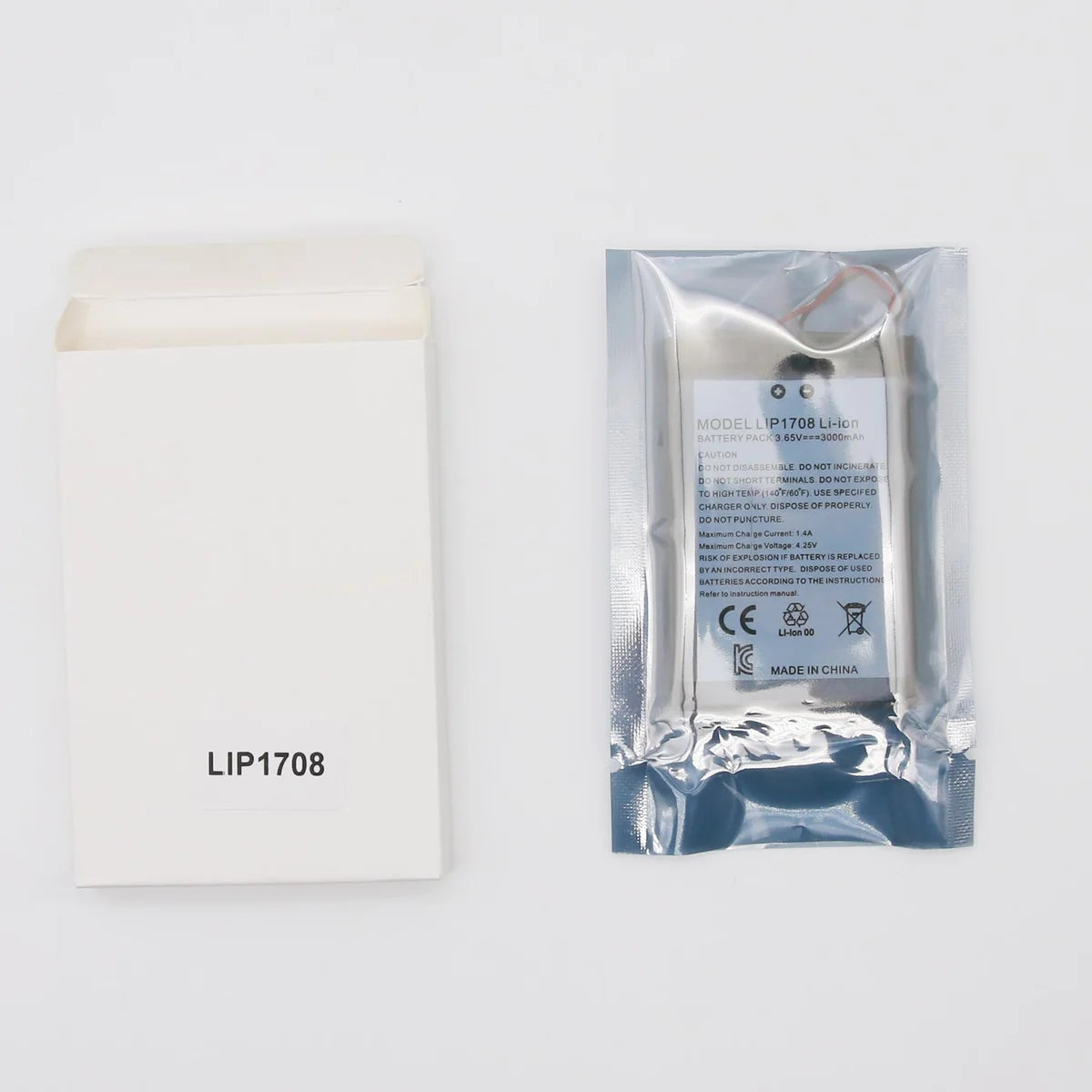 Ps5 Handkontroll Batteri Stor kapacitet 3000mAh Generic