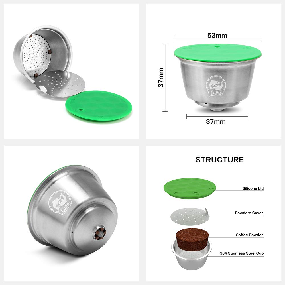 Metall Dolce Gusto Nespresso Kaffekapslar Expressokapslar 1st Generic