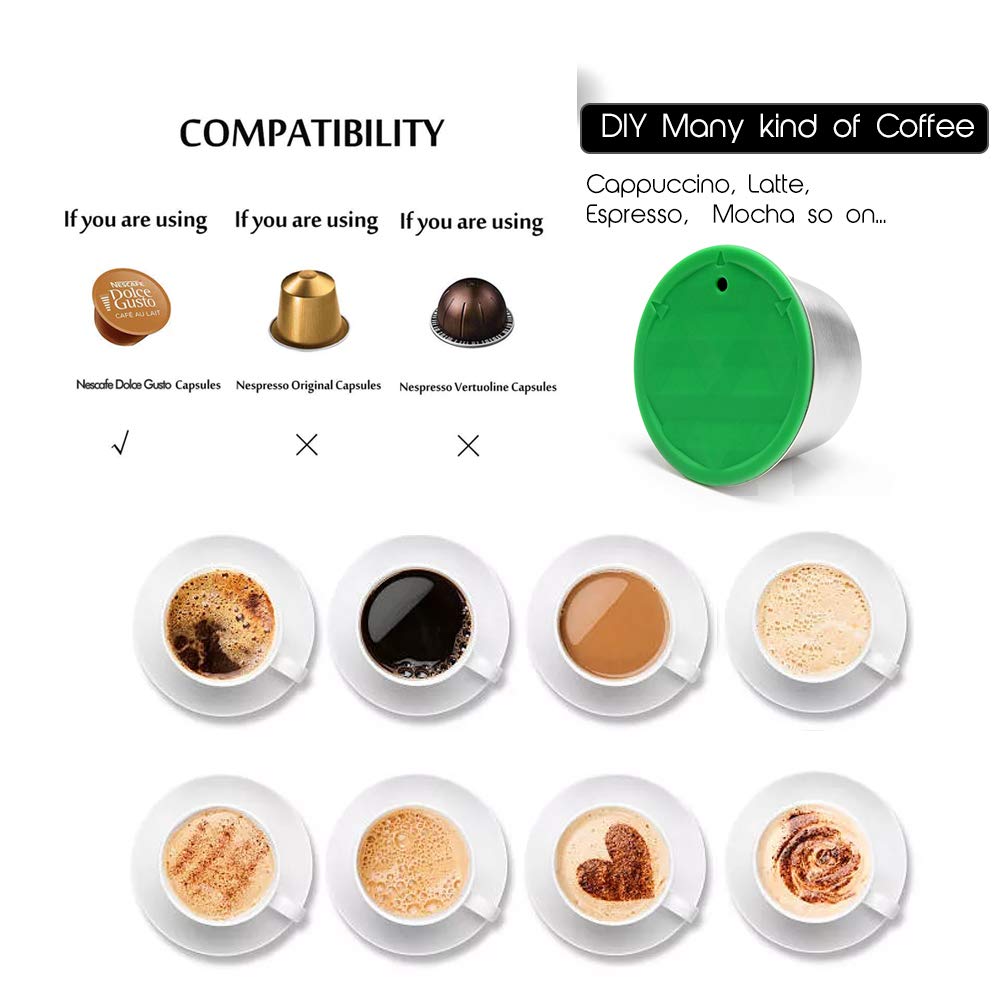 Metall Dolce Gusto Nespresso Kaffekapslar Expressokapslar 1st Generic