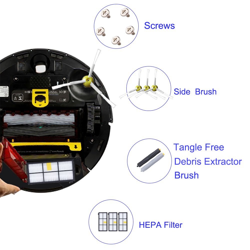 Underhållskit för iRobot Roomba 800 - och 900 - serien Generic