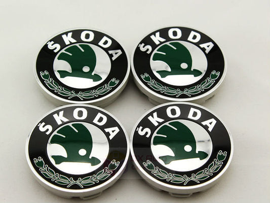 SK06 - 56MM 4-pack Centrumkåpor Skoda Generic