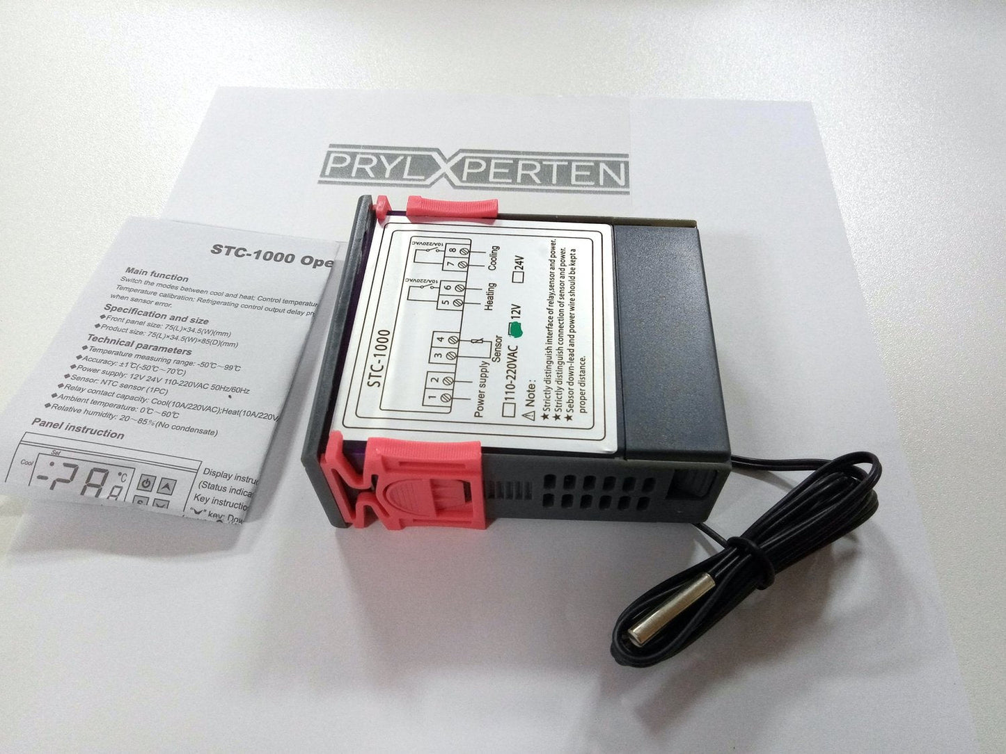 Temperaturregulator, PID-regulator 12V Generic