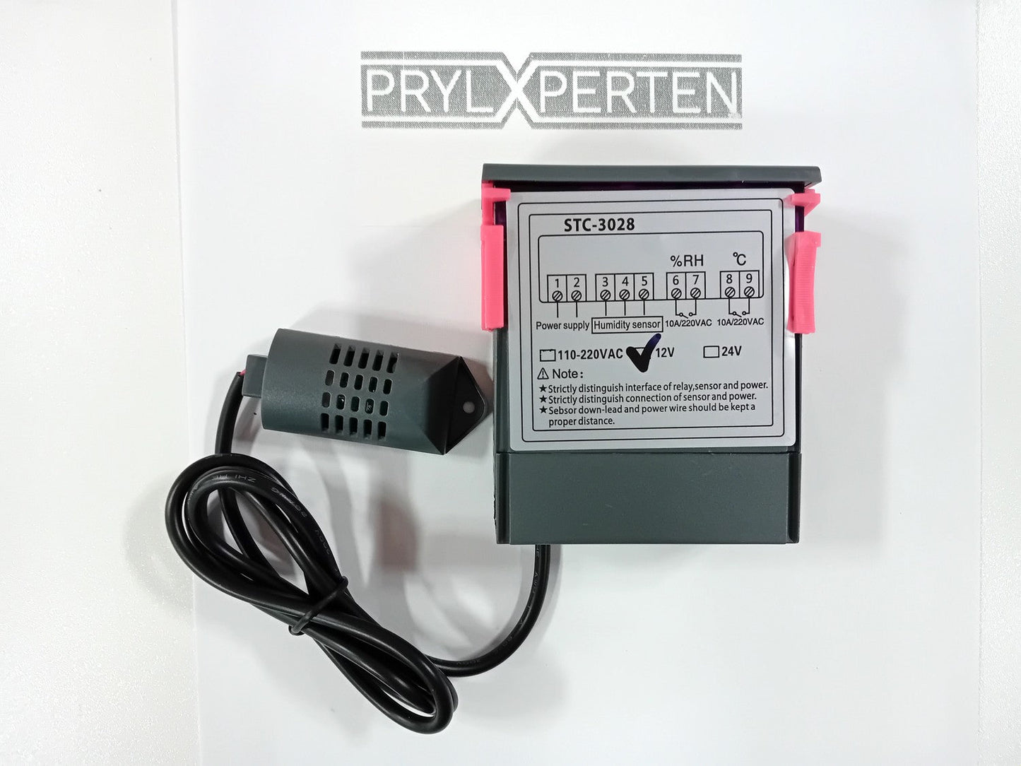 STC - 3028 temperatur & fuktighetsregulator , PID-regulator 12V Generic