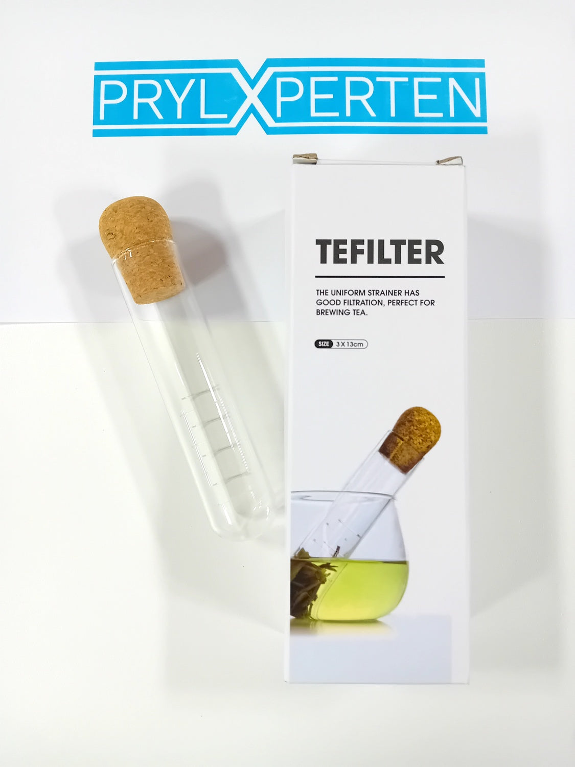 Smakfull och elegant teinfuserare tea tesil i glas Generic