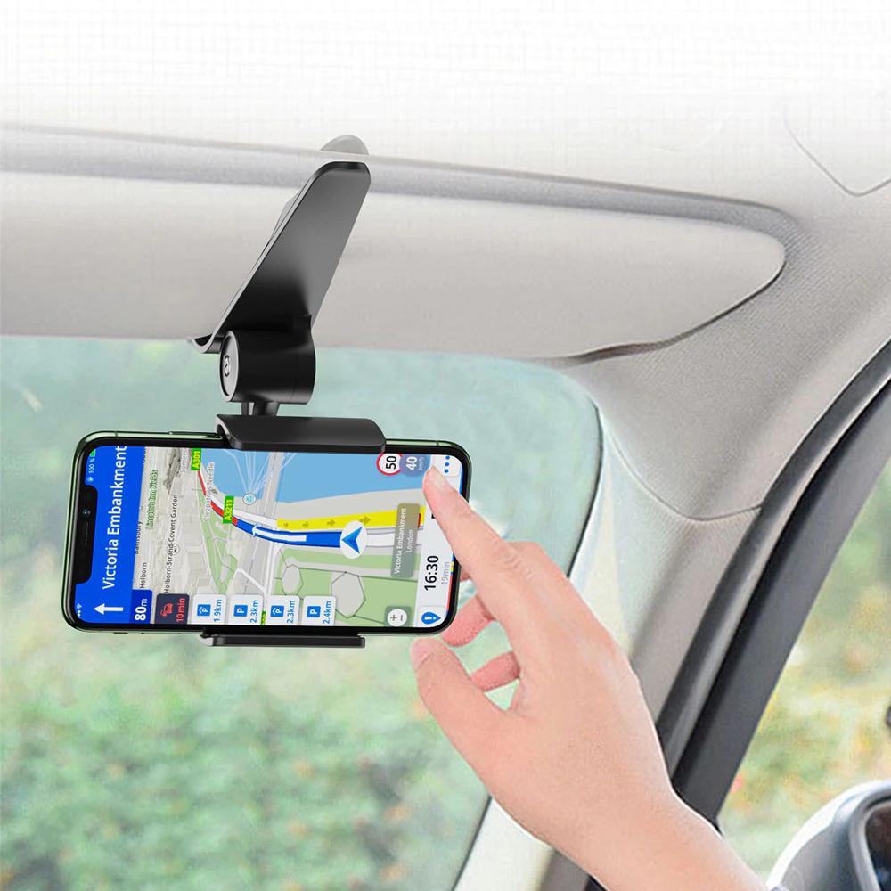Solskyddshållare för mobiltelefon / GPS Universal 360 grader Generic