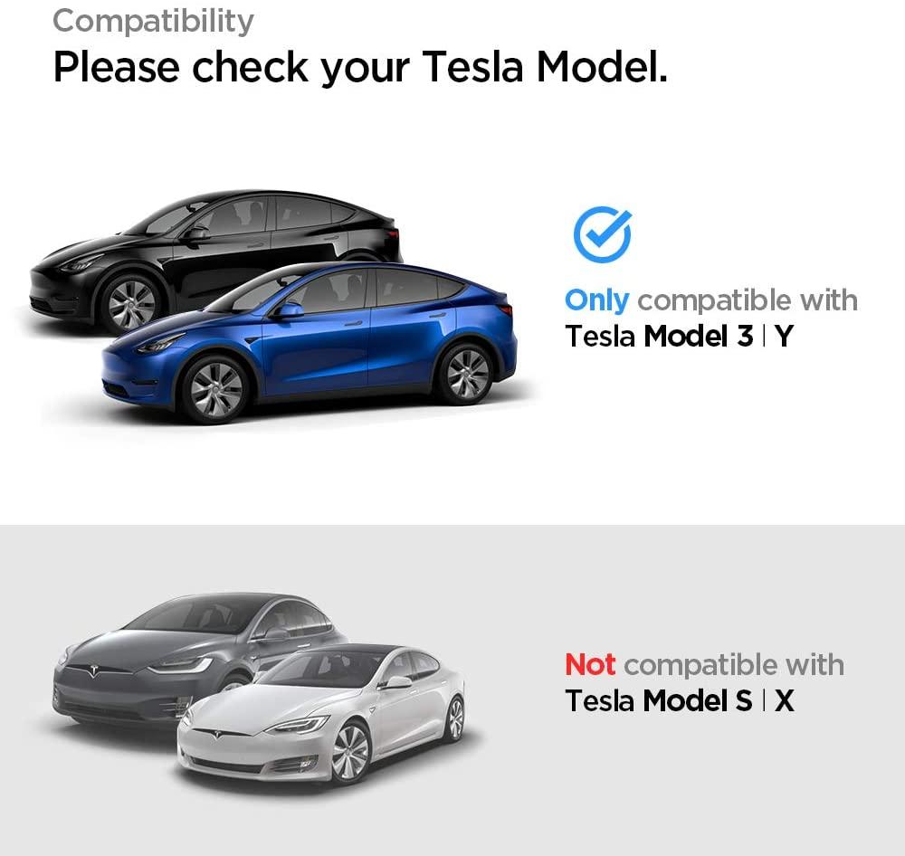 Härdat glas skärmskydd kompatibel med Tesla Modell 3/Y Generic