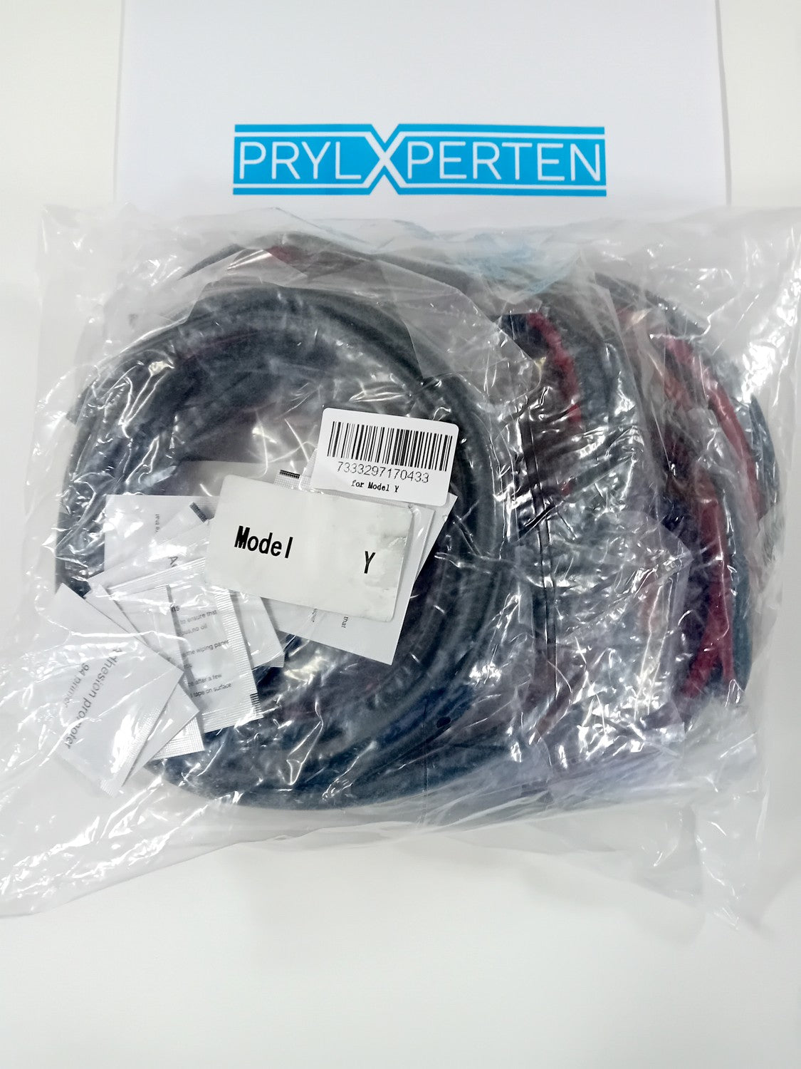 Tesla Model Y Dörrtätningssats Gummilister 8-pack Generic