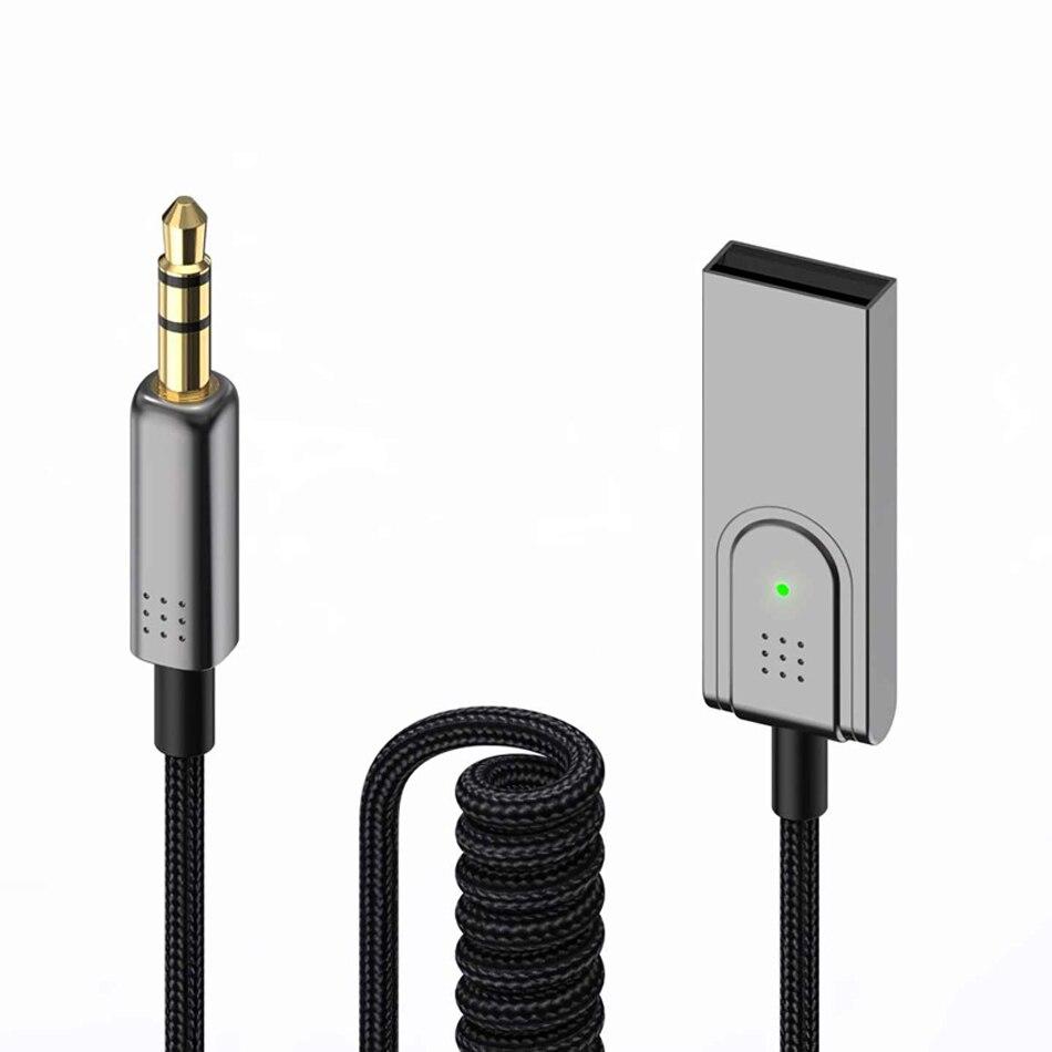 Trådlös USB Bluetooth 5.0 Ljudmottagare 3.5mm AUX Generic