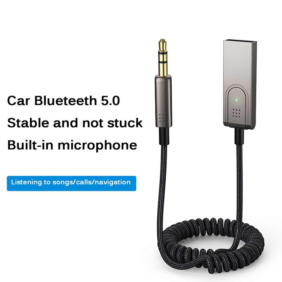 Trådlös USB Bluetooth 5.0 Ljudmottagare 3.5mm AUX Generic