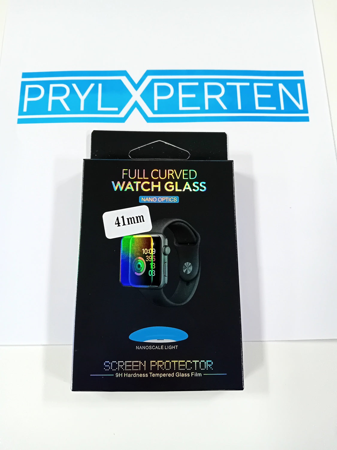 UV Ljus Displayskydd i härdat glas till Apple Watch 41mm Generic
