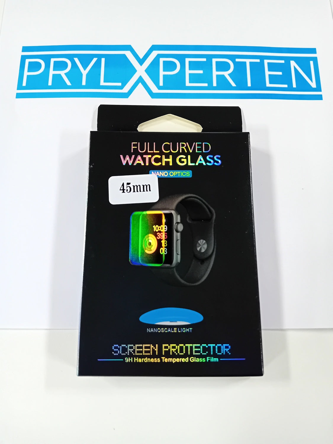 UV Ljus Displayskydd i härdat glas till Apple Watch 45mm Generic