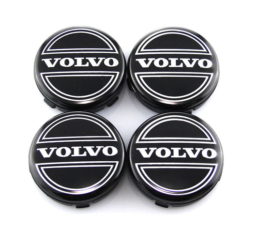 Volvo01- 64MM 4-pack Centrumkåpor Volvo Generic