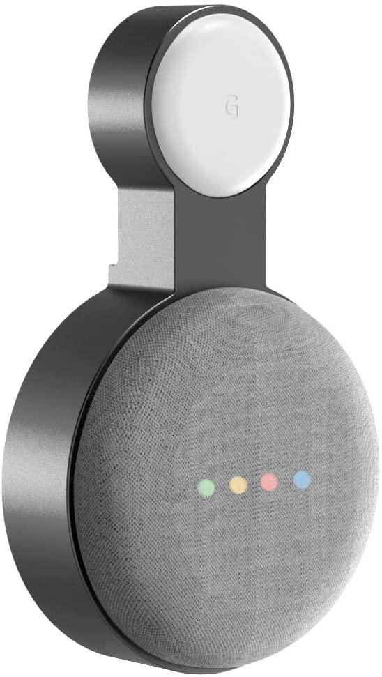 Väggfäste / Hängare till Google Nest Mini Gen 2 Svart Generic