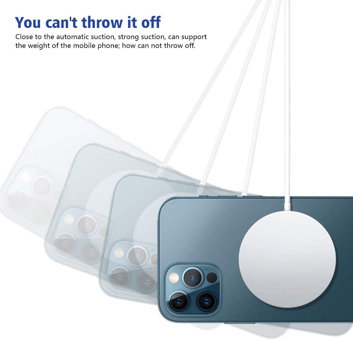 Trådlös Laddare Kompatibel med MagSafe till iPhone Samsung.. Generic