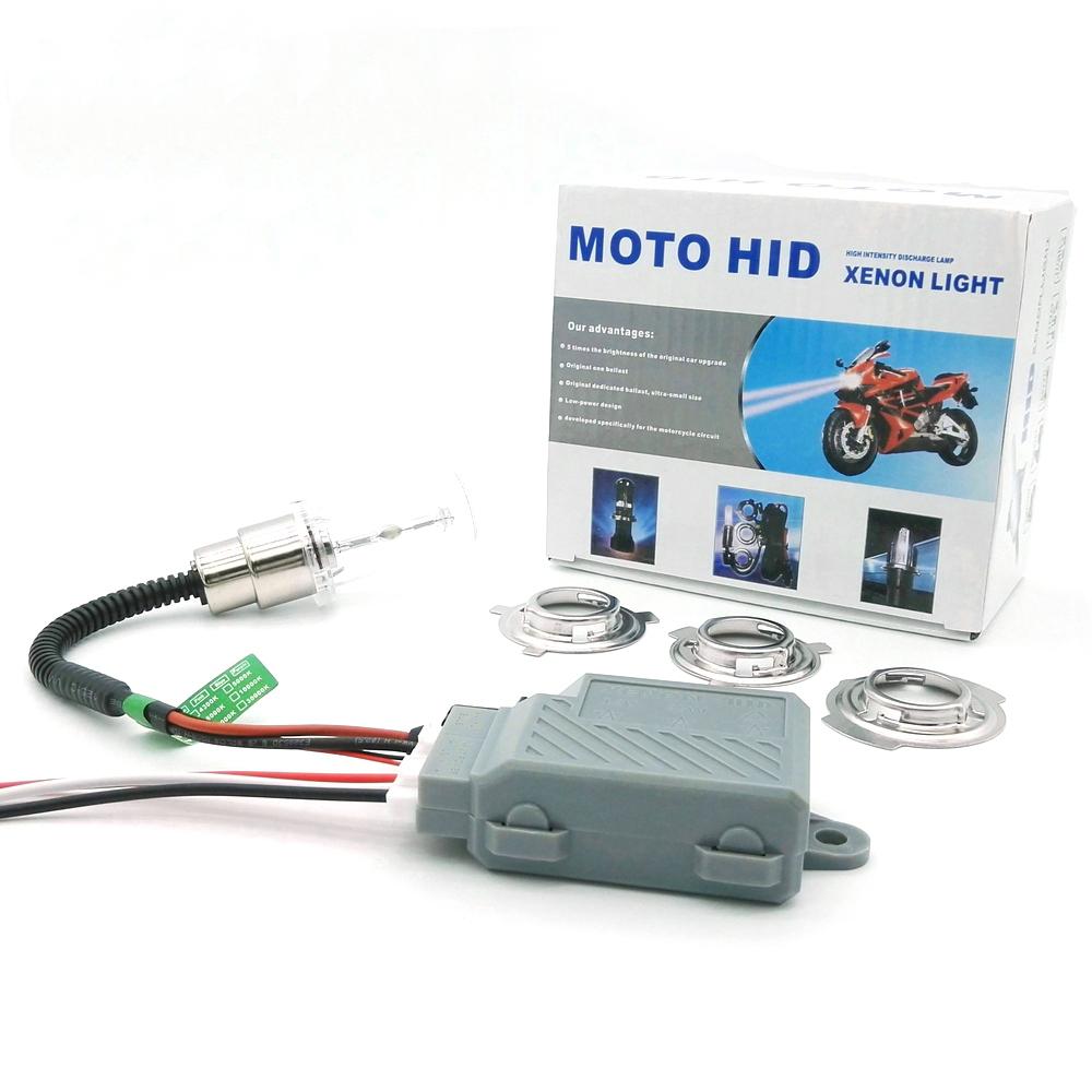 Xenon kit för Motorcykel ATV, snöskoter H6M H4 BA20D 6K Generic
