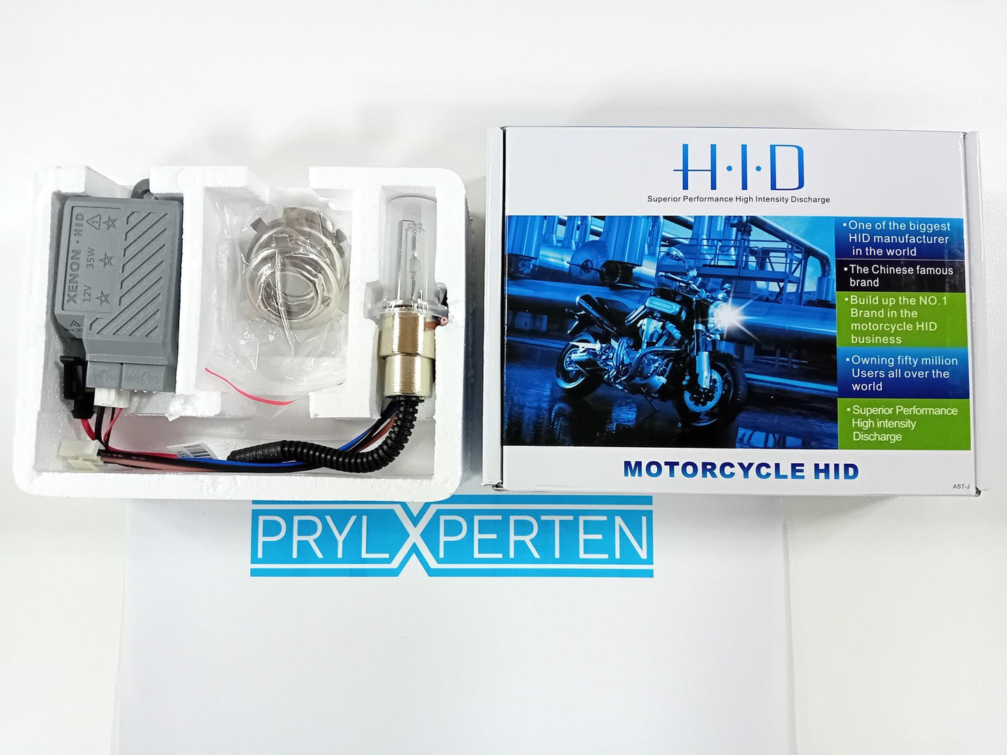 Xenon kit för Motorcykel ATV, snöskoter H6M H4 BA20D 6K Generic
