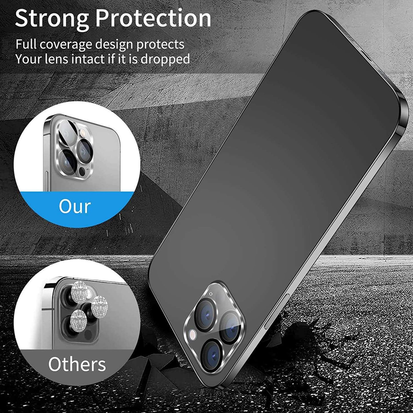 iPhone 15 Pro / iPhone 15 Pro Max Kamera Linsskydd Generic