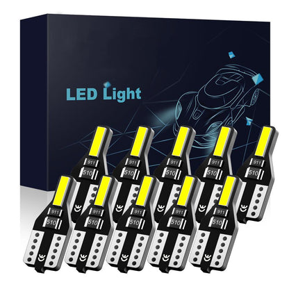 10X T10 Canbus W5W 2x 7020 LED - Vit Generic