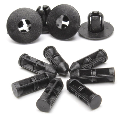 10X Universal plastclips passar bla Suzuki 09409-07308-5PK Generic