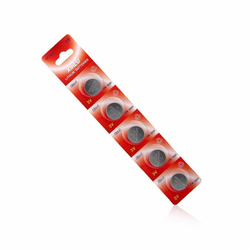 10st. Litiumbatteri Knappcellbatteri CR1620 Generic