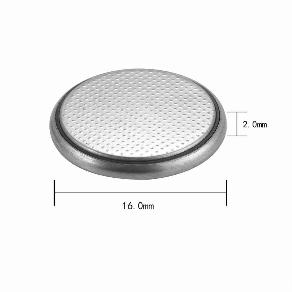 10st. Litiumbatteri Knappcellbatteri CR1620 Generic