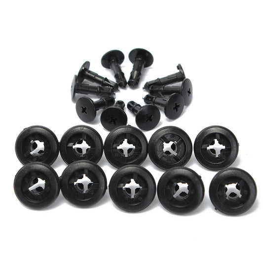 10X Universal plastclips passar bla Renault Generic