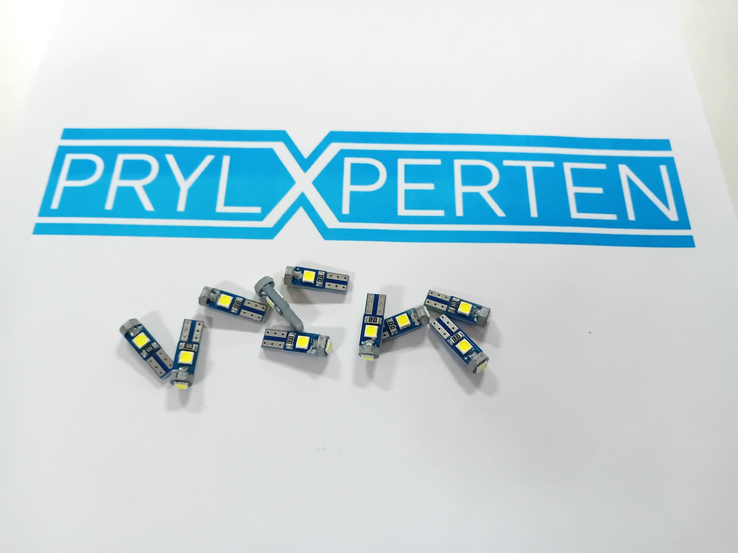 10x T5 slim 3030 3X smd led vit lampa Generic