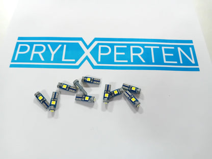 10x T5 slim 3030 3X smd led vit lampa Generic