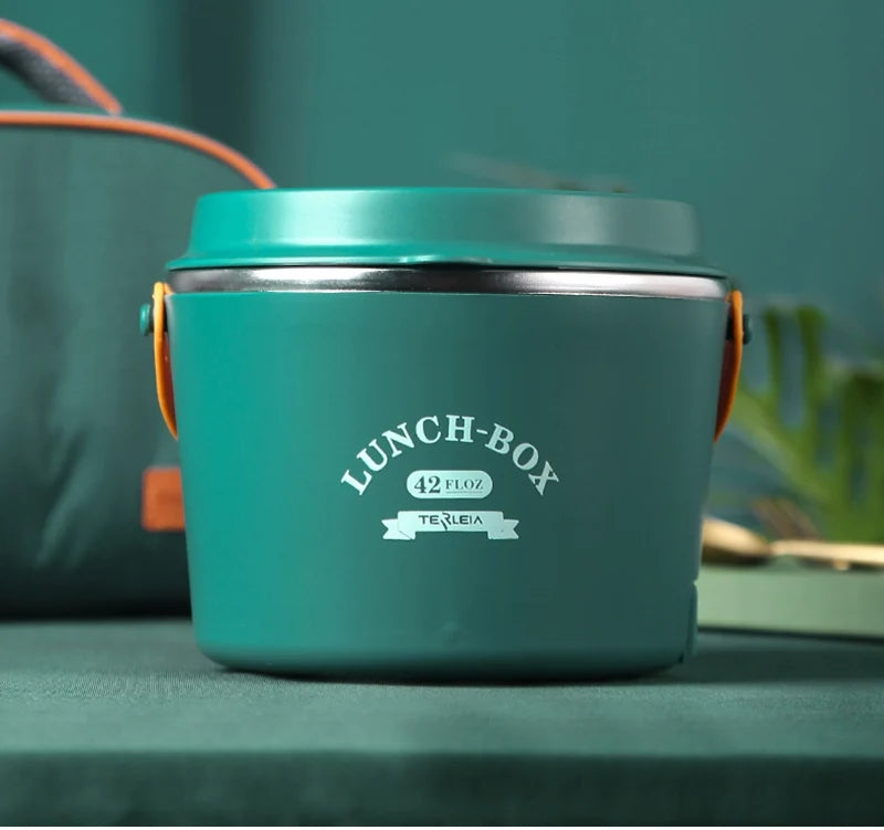 1.2L Rostfri Elektrisk Matlåda 12/24v / 230v Bil Lastbil Kontor 48W Generic