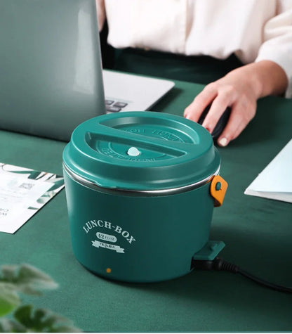1.2L Rostfri Elektrisk Matlåda 12/24v / 230v Bil Lastbil Kontor 48W Generic