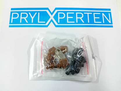 12X Löpare  till dragkedjan Zipper Zip Repair Kit Generic
