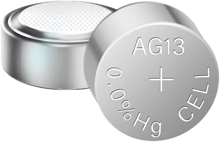 20-pack Alkaliska Knappcell AG13 LR44 A76 L1154 RW82 Generic