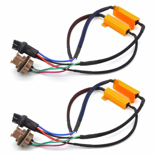 2x 7443 W21W T20 Decoder motstånd problemlösare canbus Generic