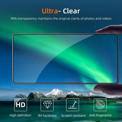 2-Pack Skärmskydd kompatibel med Samsung A15 – Monteringsram Generic