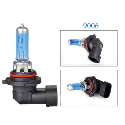 2X 9006 Cool blue ger upp till 150 % mer ljus Generic