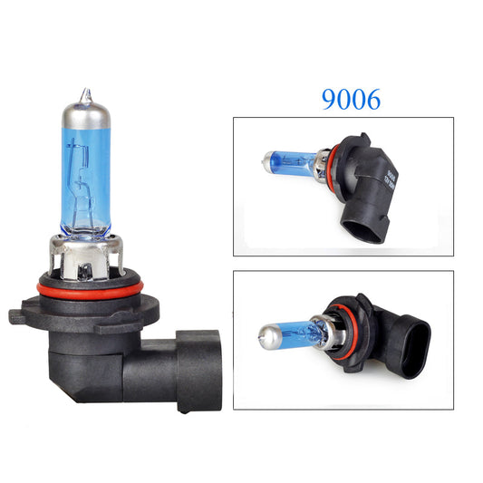 2X 9006 Cool blue ger upp till 150 % mer ljus Generic