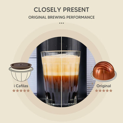 2X Kaffekapsel, Nespresso Vertuo som passar till Vertuoline Generic