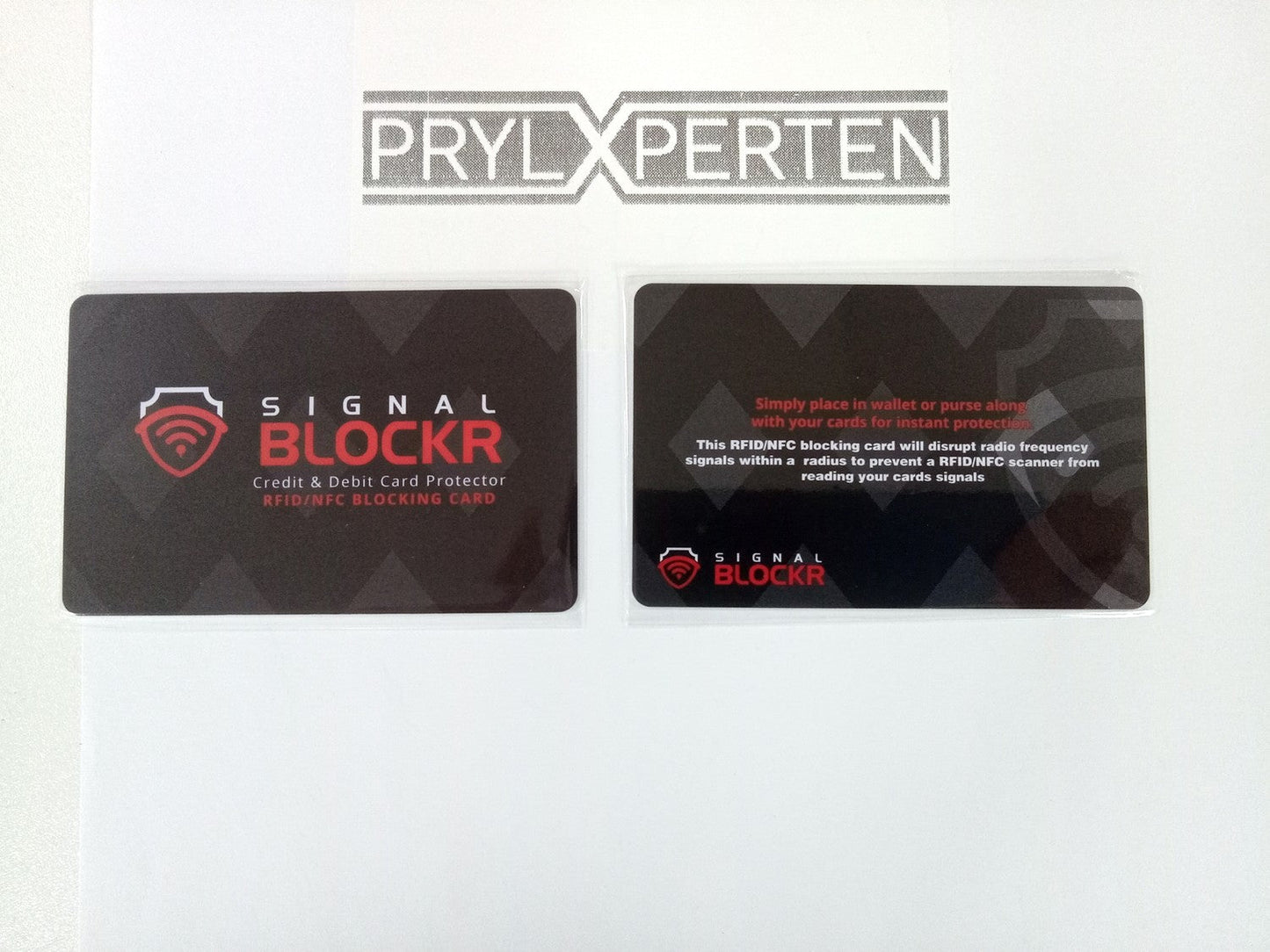 2X RFID Blockerings kort - RFID skydd - Skydda dina Bankkort Generic