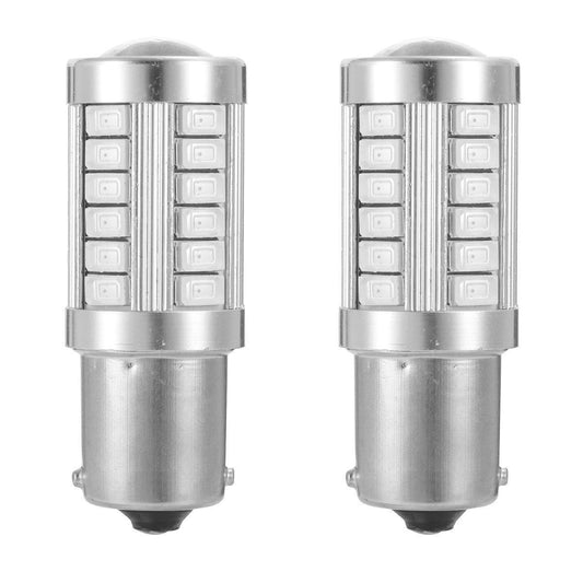 2x Röd BA15S P21W 7056 1156 33st smd 5630 Generic