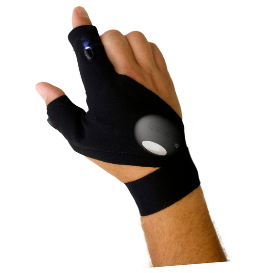 2X Magic handske Höger ficklampa du inte kan släppa Generic