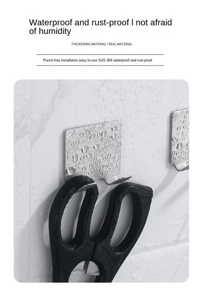2X Silver Rakhyvelshållare 304 rostfritt Generic