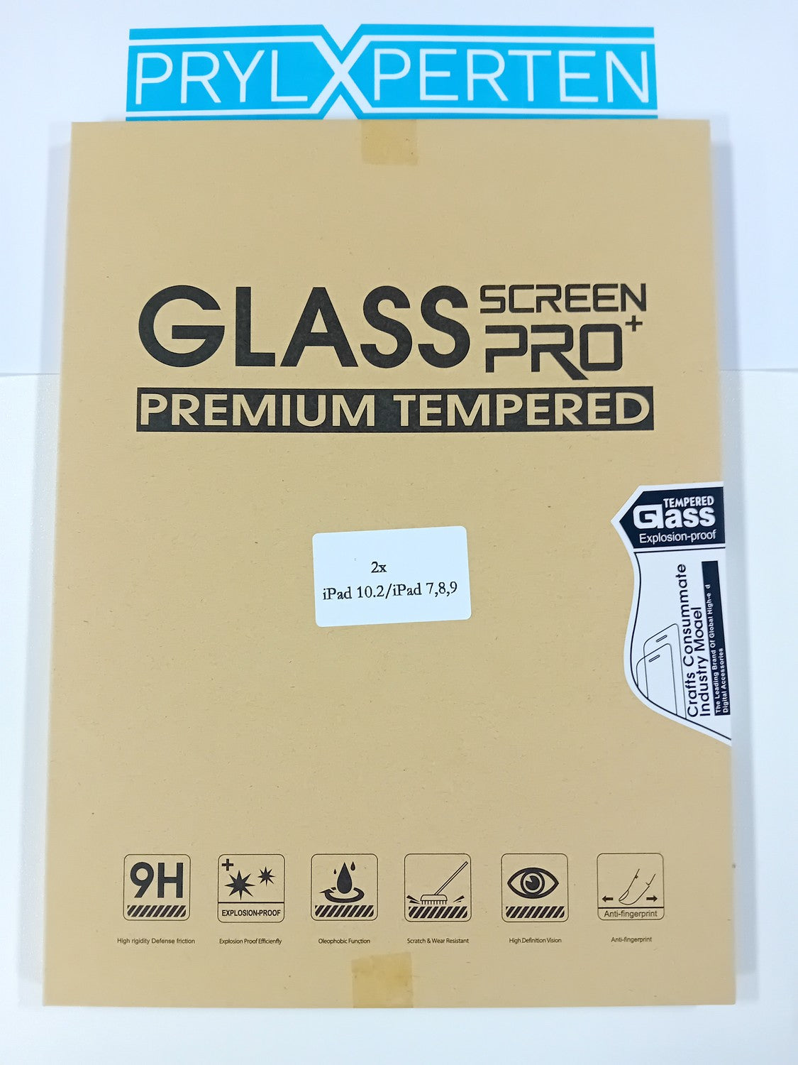 2X Displayskydd i härdat glas till iPad 10.2 iPad 7,8,9 Generic