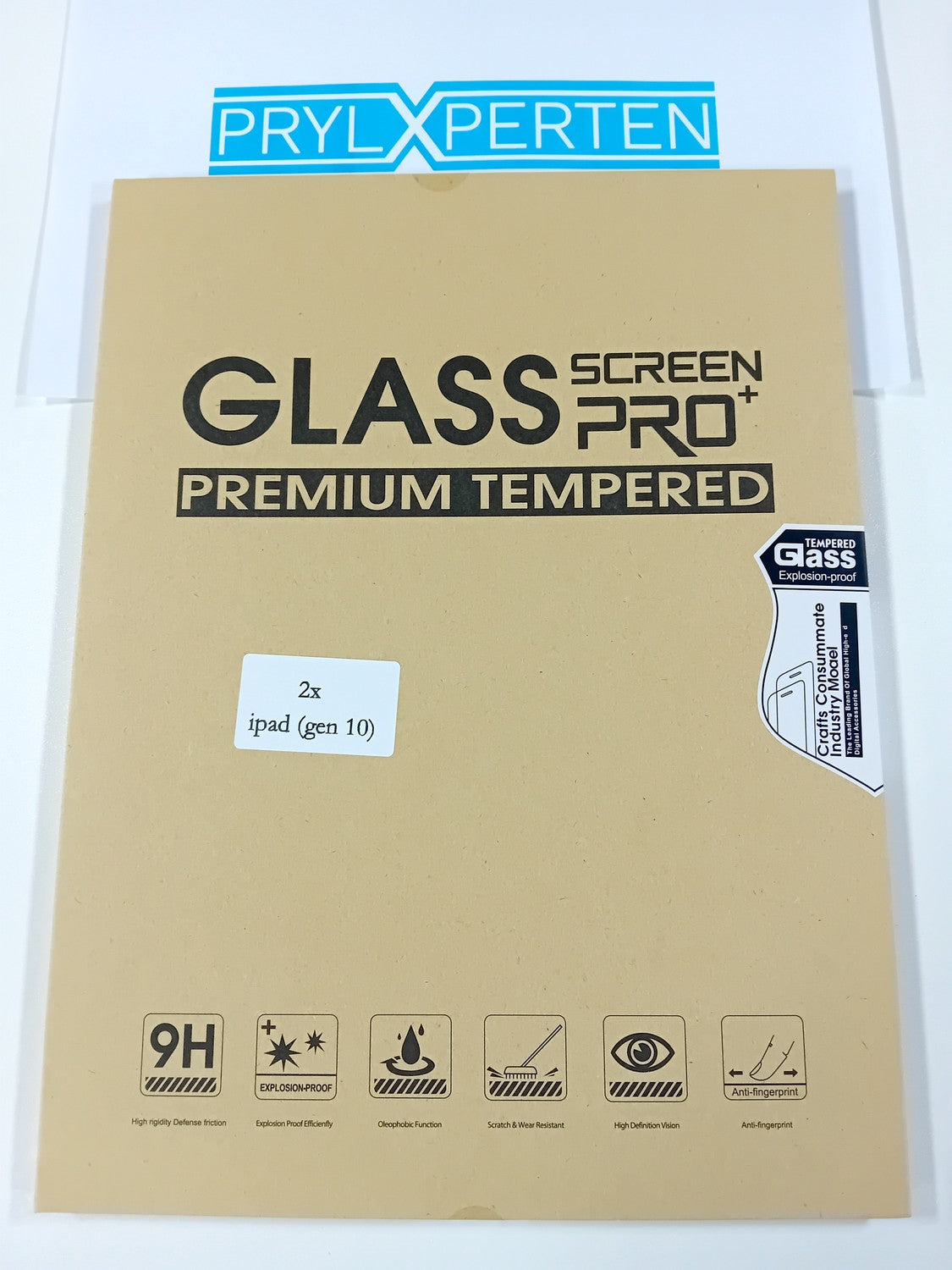 2X Displayskydd i härdat glas till iPad 10.9 Gen 10 Generic