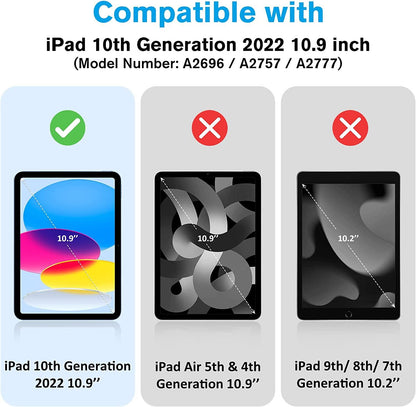 2X Displayskydd i härdat glas till iPad 10.9 Gen 10 Generic